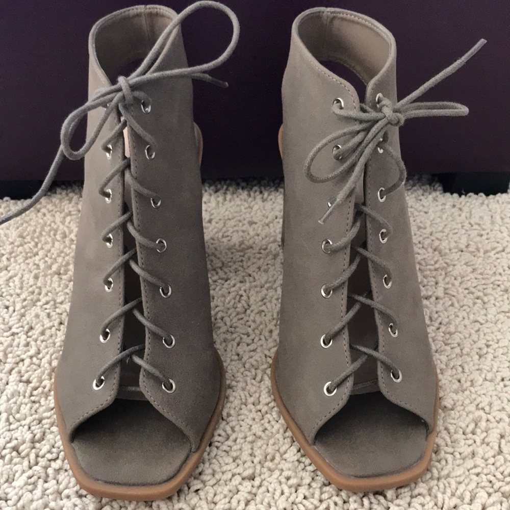 Lace up heels